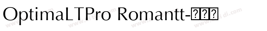 OptimaLTPro Romantt字体转换 OptimaLTPro Romantt字体转换